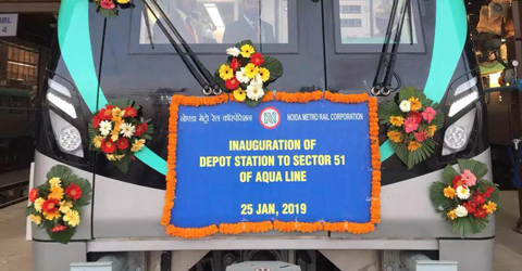 諾伊達地鐵今日開通運營，華啟智能開啟印度新篇章！