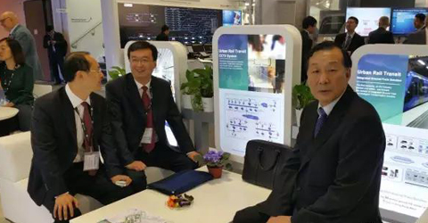 華啟智能精彩亮相2016年德國柏林國際軌道交通技術博覽會