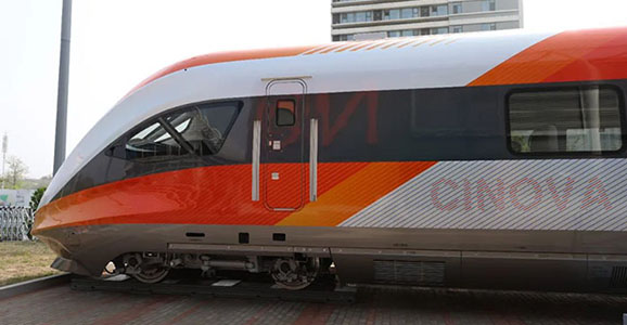 全新升級！裝配有華啟智能PIS系統的中車新型城際市域智能列車CINOV...